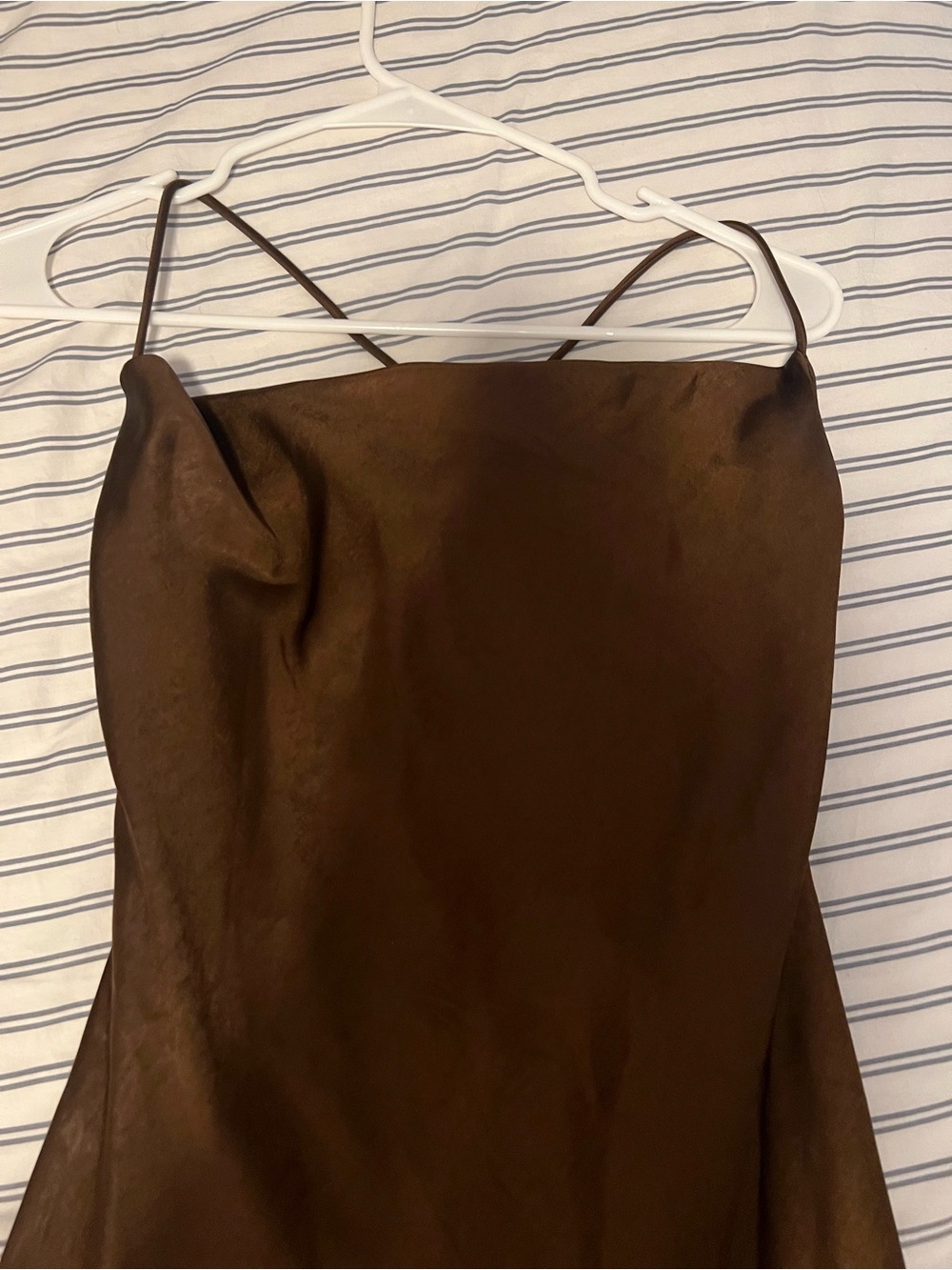 Hello Molly Brown Satin Spaghetti-Strap Cami